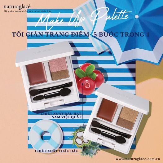 TỐI GIẢN BỘ TRANG ĐIỂM VỚI BẢNG MÀU ĐA NĂNG MAKE UP PALLETE