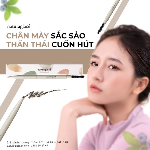 BỘT TÁN CHÂN MÀY HỮU CƠ EYEBROW PENCIL