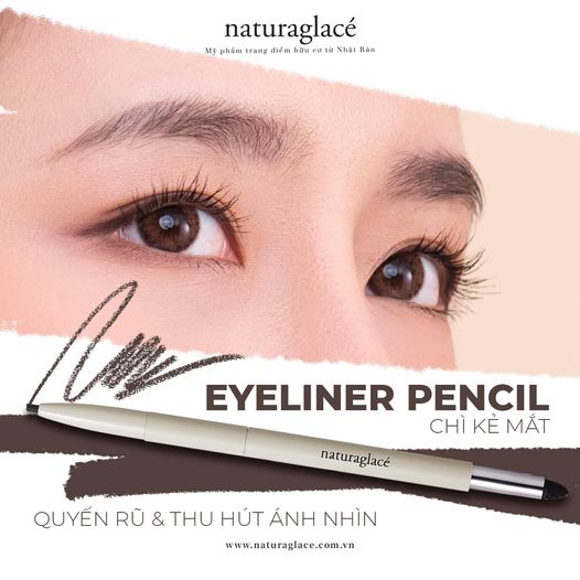 CHÌ KẺ MẮT HỮU CƠ EYELINER PENCIL - BÍ QUYẾT LÀM ĐẸP AN TOÀN CHO ĐÔI MẮT