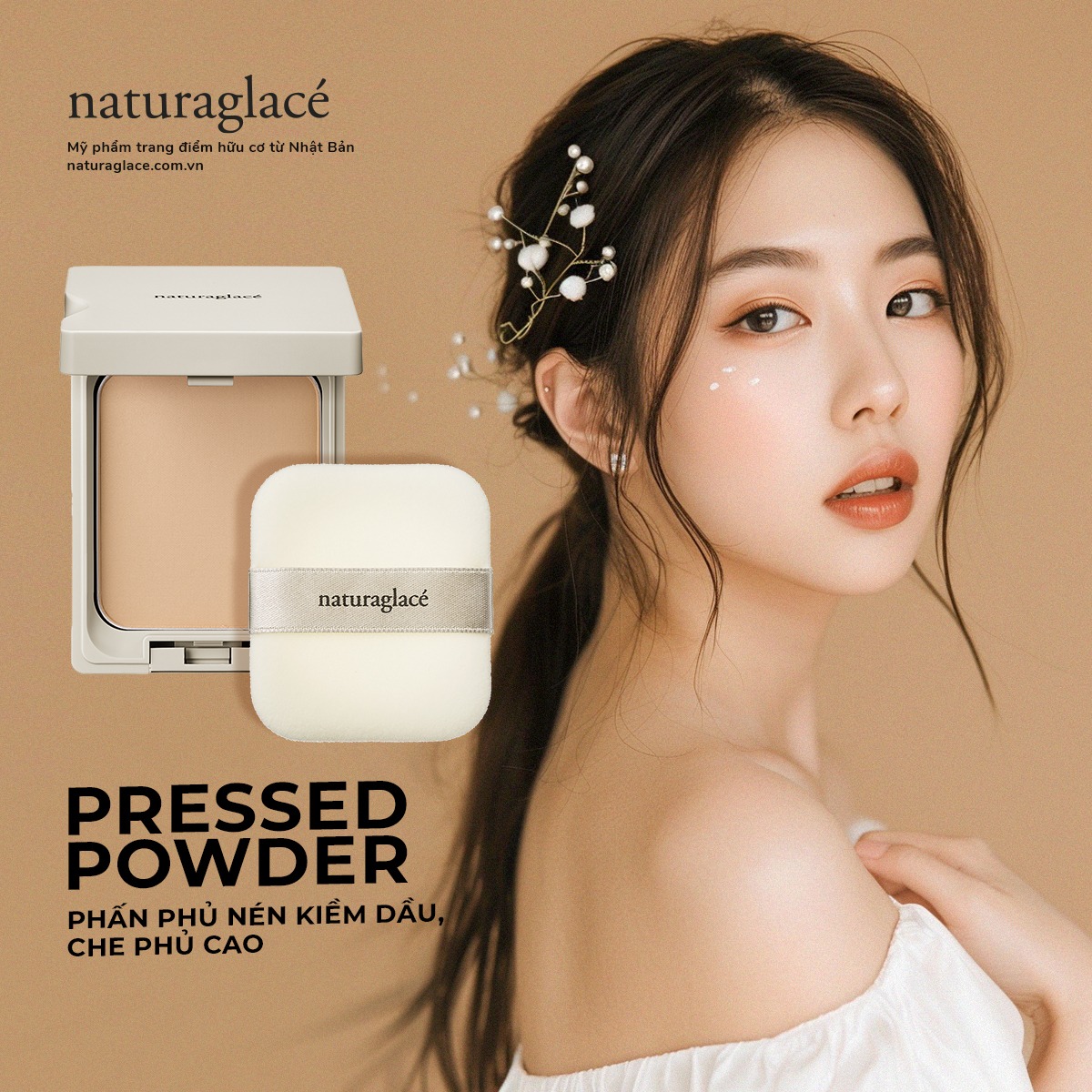 PHẤN PHỦ HỮU CƠ DẠNG NÉN PRESSED POWDER