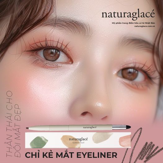 CHÌ KẺ MẮT HỮU CƠ EYELINER PENCIL - BÍ QUYẾT LÀM ĐẸP AN TOÀN CHO ĐÔI MẮT