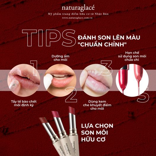 TIPS - ĐÁNH SON LÊN MÀU 