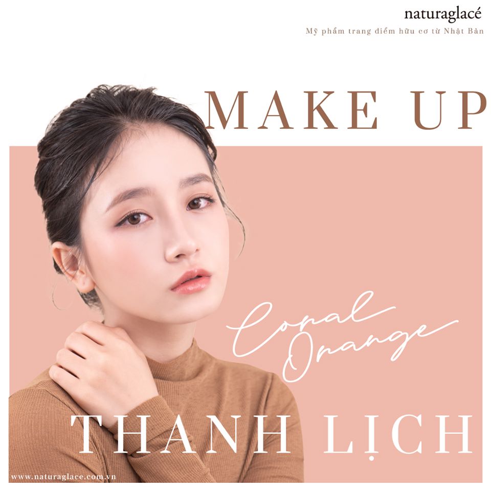 Thanh lịch với phong cách trang điểm Coral Orange