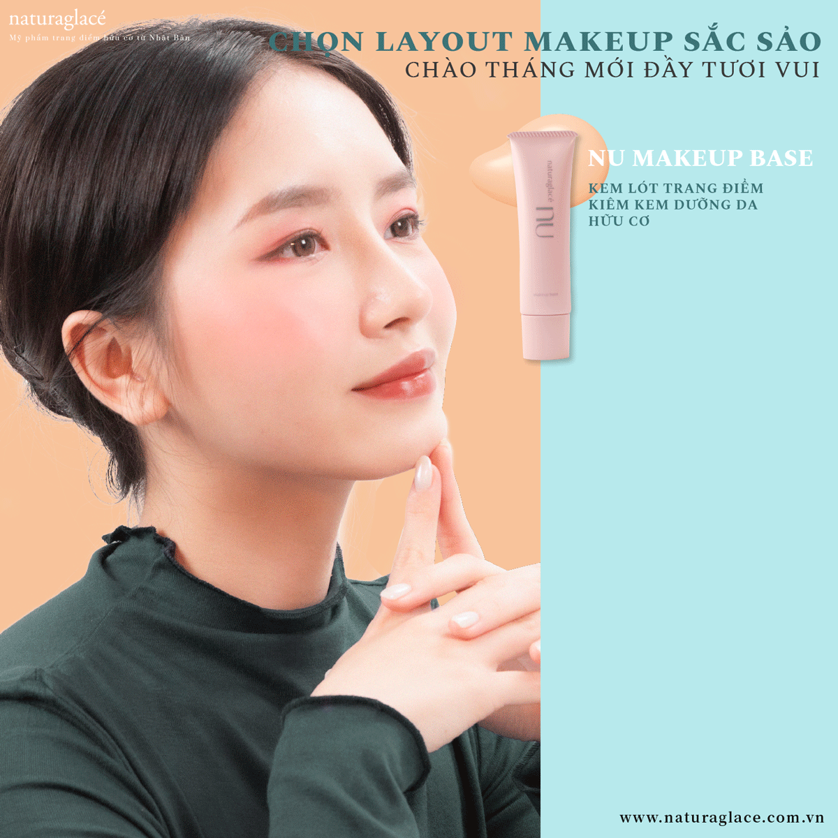 LAYOUT MAKEUP ẤM ÁP SẮC SẢO CHÀO THÁNG MỚI ĐẦY TƯƠI VUI