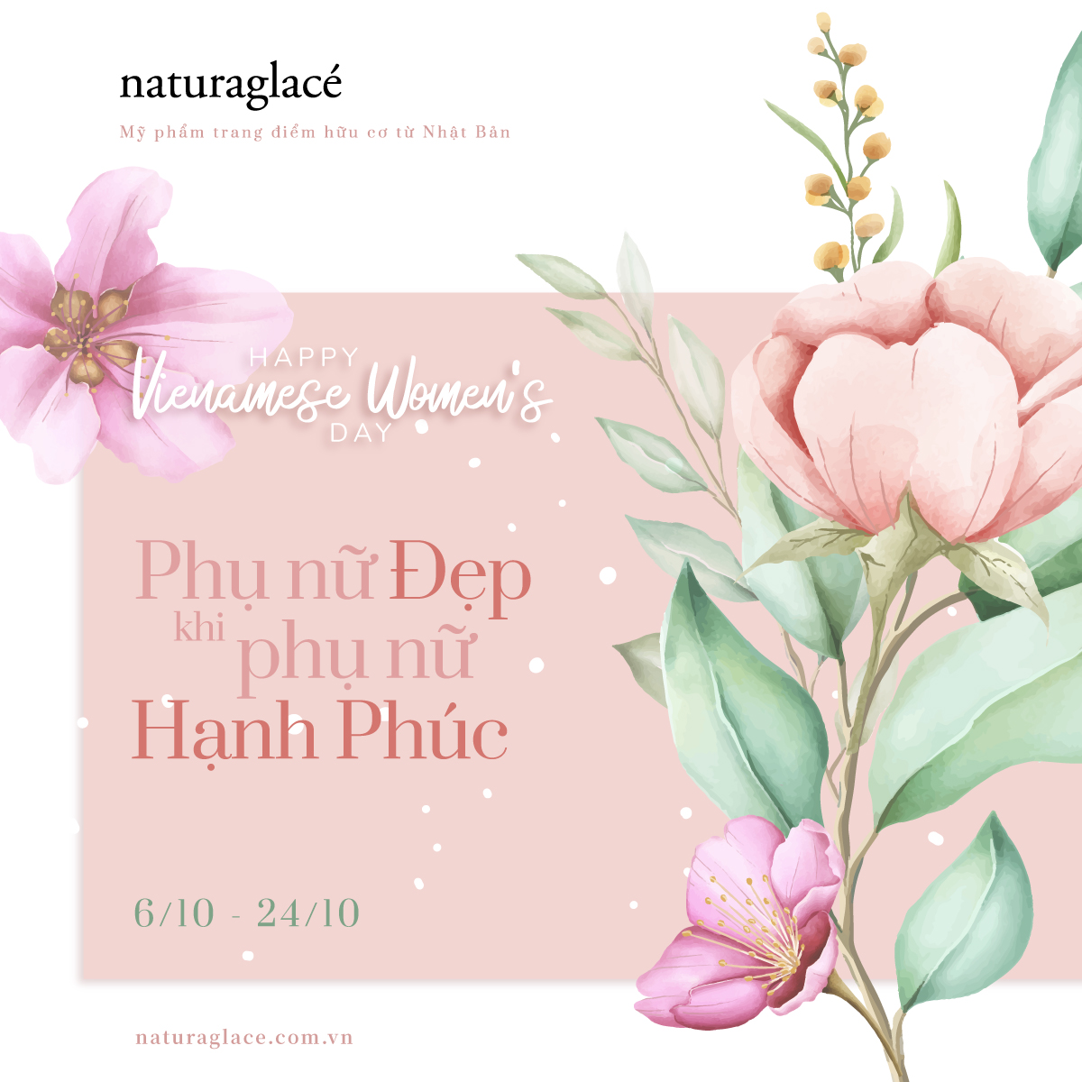 𝐇𝐀𝐏𝐏𝐘 𝐕𝐈𝐄𝐓𝐍𝐀𝐌𝐄𝐒𝐄 𝐖𝐎𝐌𝐄𝐍'𝐒 𝐃𝐀𝐘 - PHỤ NỮ ĐẸP KHI PHỤ NỮ HẠNH PHÚC