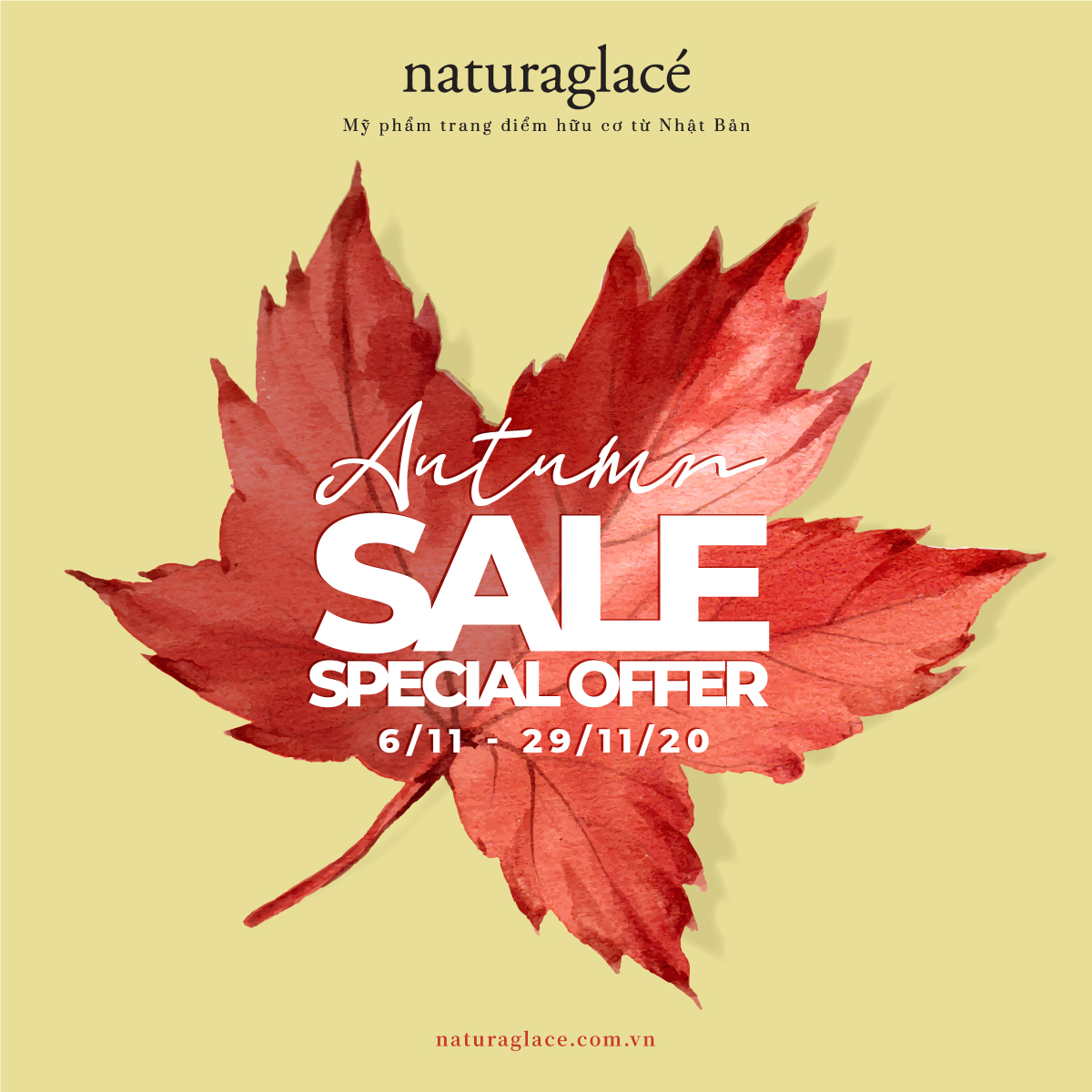 AUTUMN SALE - CHÀO MÙA LÁ VÀNG RỘN RÀNG ƯU ĐÃI