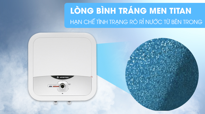 Bình chứa tráng men titan