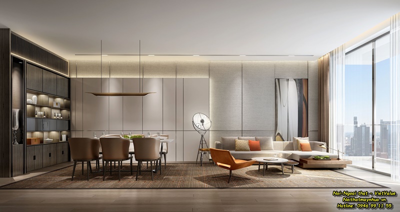 THIẾT KẾ  THI CÔNG NỘI THẤT CHUNG CƯ