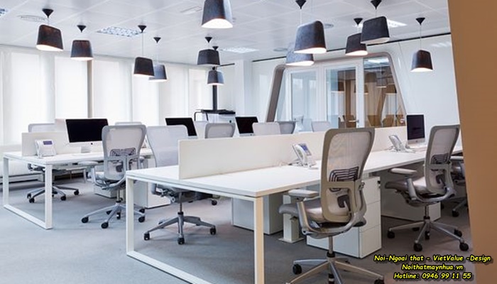 THIẾT KẾ THI CÔNG NỘI THẤT VĂN PHÒNG - BACK OFFICE