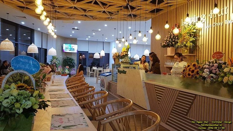 THIẾT KẾ THI CÔNG NỘI THẤT NHÀ HÀNG