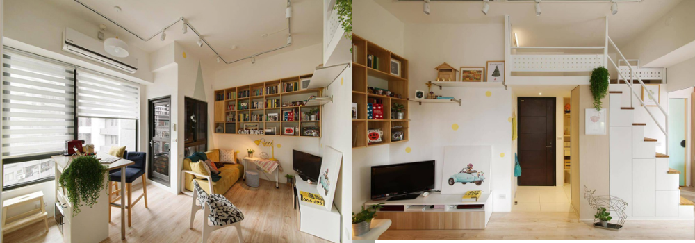 Căn hộ 33 m2 như rộng gấp đôi sau cải tạo