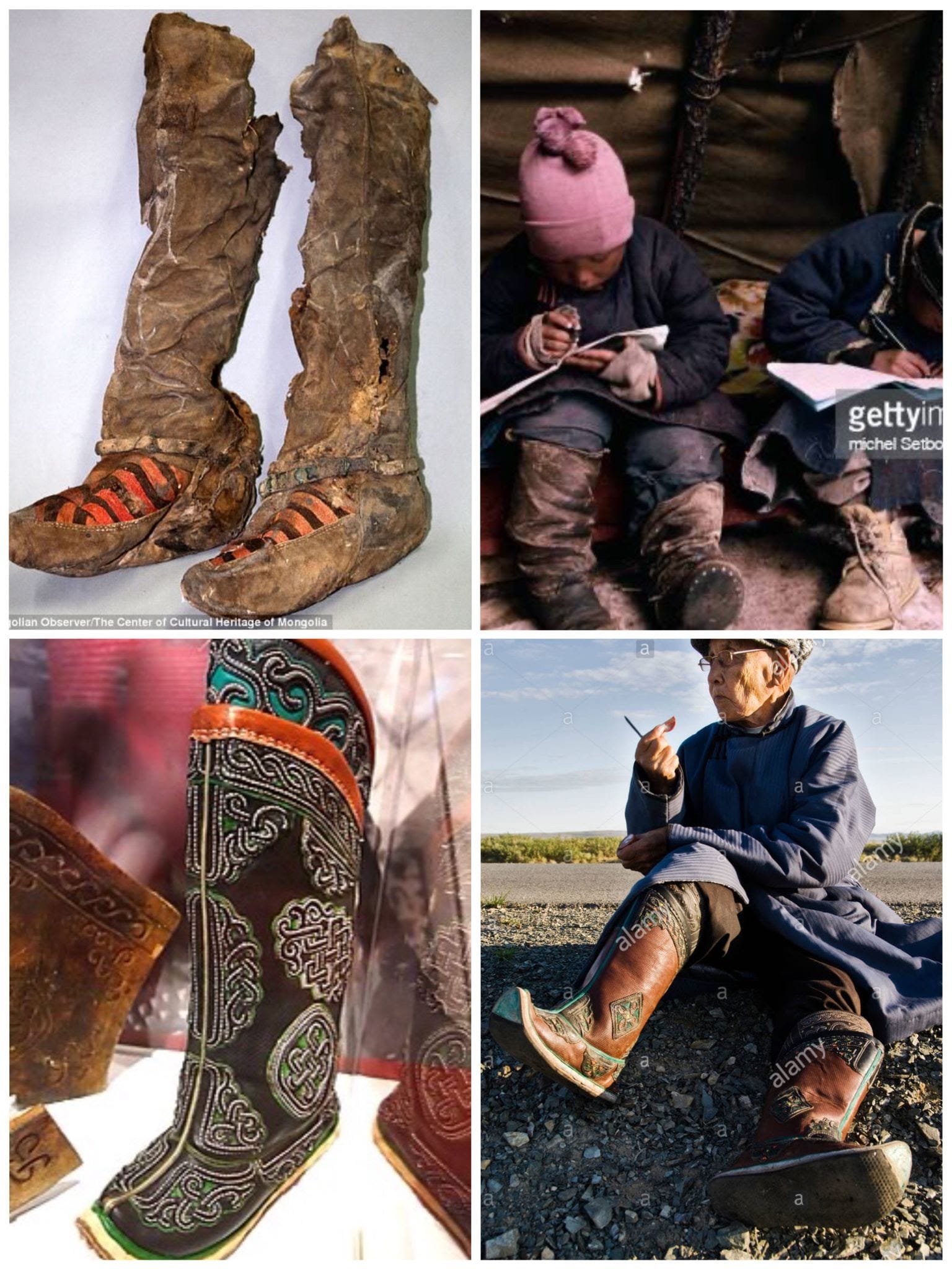 |Giày Boots Mông Cổ