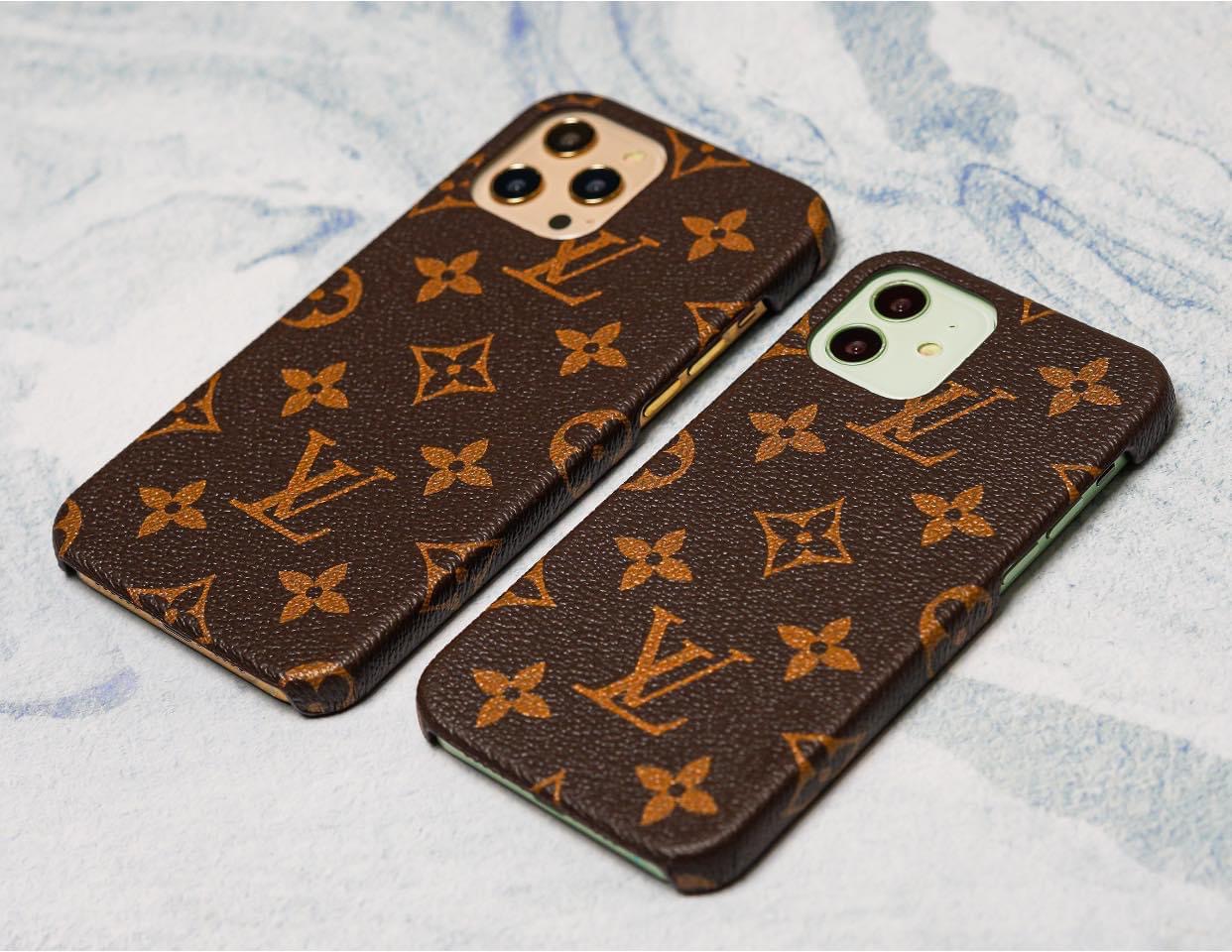 Ốp lưng da LV MONOGRAM cho iPhone 12 Nam Phụ Kiện