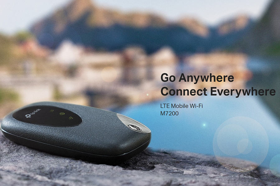 TP-Link M7200 - Phát Wifi Di Động 4G LTE 2.4GHz 300Mbps - Hàng Chính Hãng