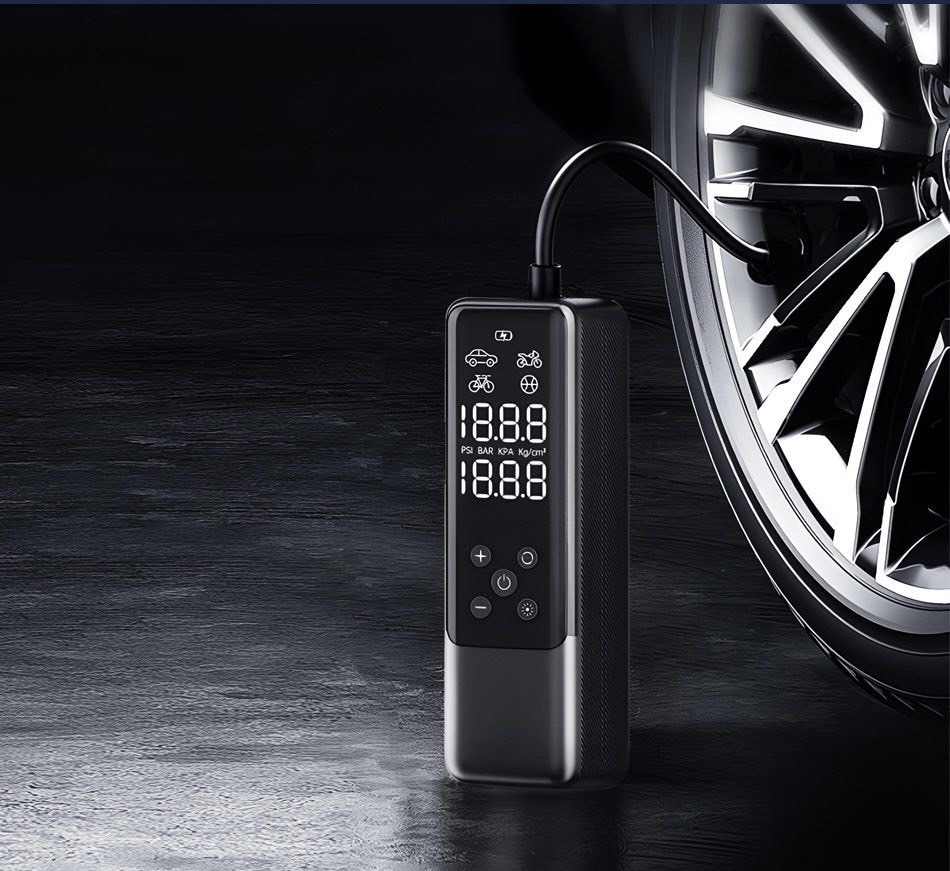 Máy bơm lốp ô tô, xe máy WiWU Wi-Ai001