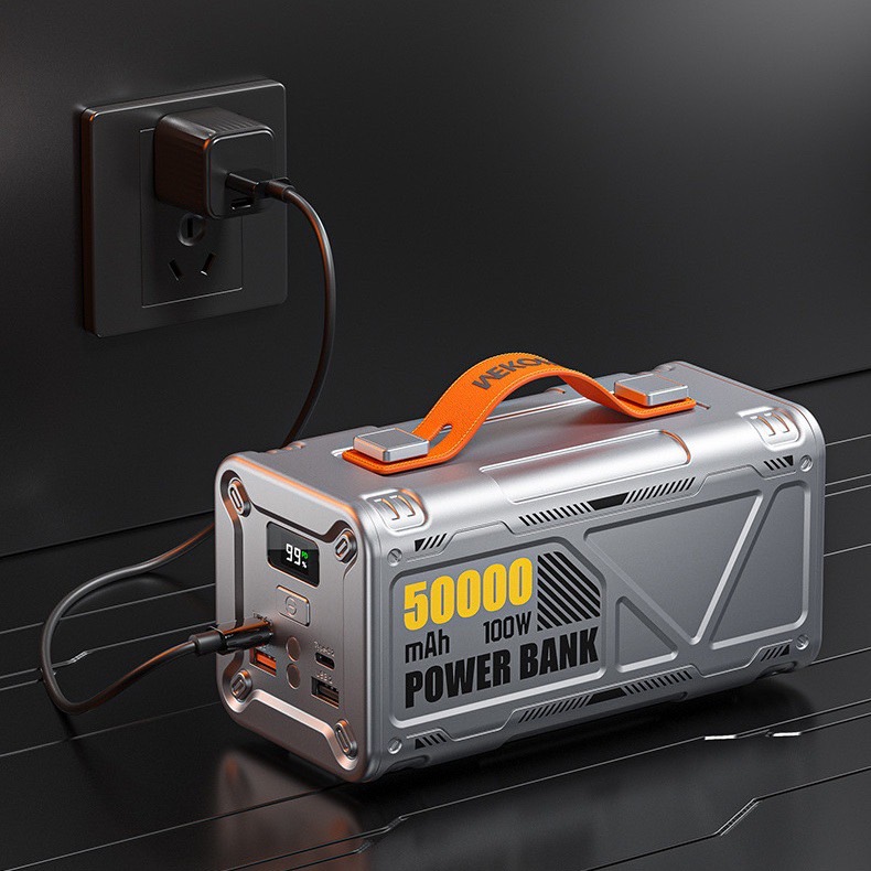 Pin dự phòng sạc siêu nhanh 100W WEKOME WP-08 50000mAh