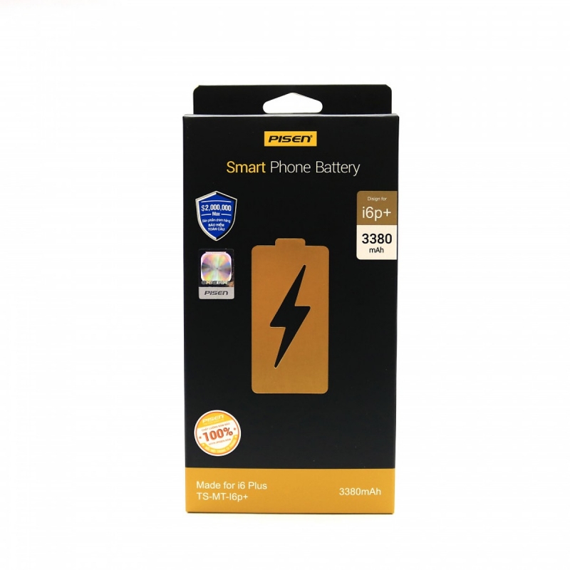 Pin dung lượng cao chính hãng PISEN cho iphone 6 plus