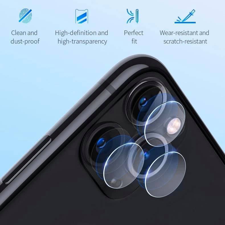 Cường lực full cụm camera iPhone 11 Pro • 11 Pro Max chính hãng Hoco