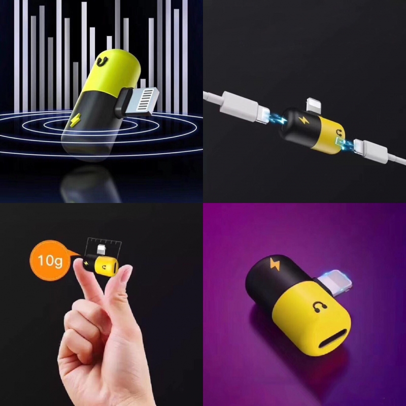 JACK CHUYỂN 2 IN 1 LIGHTNING TIỆN LỢI