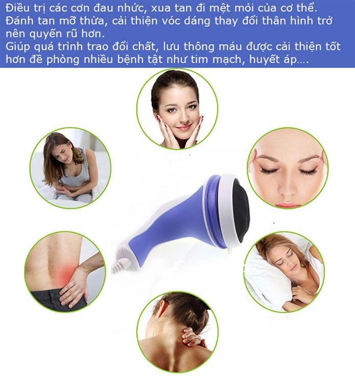 máy massage tay cầm Relax spin tone-A781