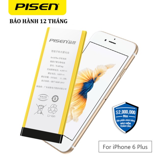 Pin iphone 6 Plus - Pissen i6p