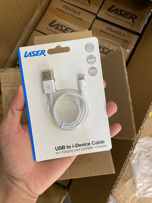 Cáp iPhone lightning Laser ( Úc) Dài 50cm