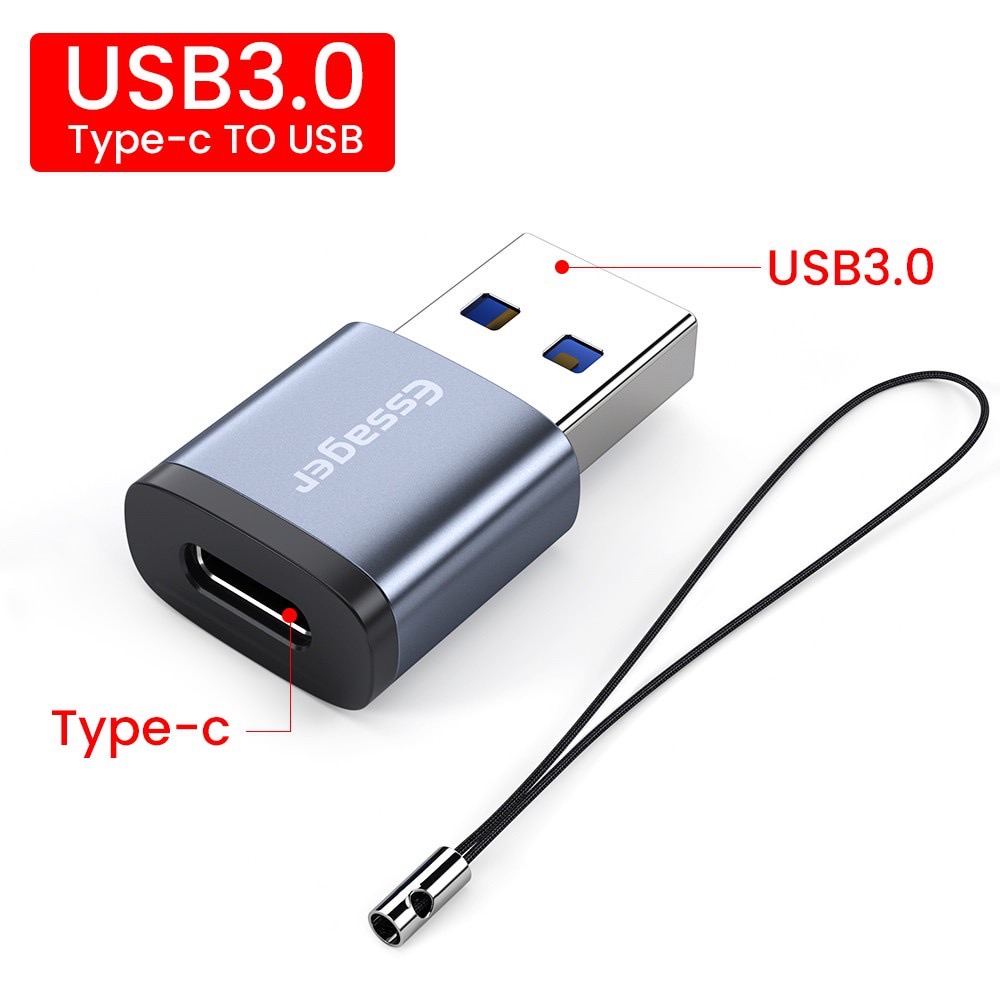 Đầu chuyển đổi Essager USB sang Type C chuyên dụng