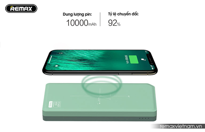 Sạc dự phòng không dây 10.000 mAh Remax PPP-33 2