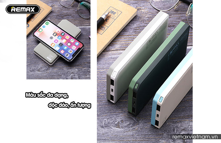 Sạc dự phòng không dây 10.000 mAh Remax PPP-33 6