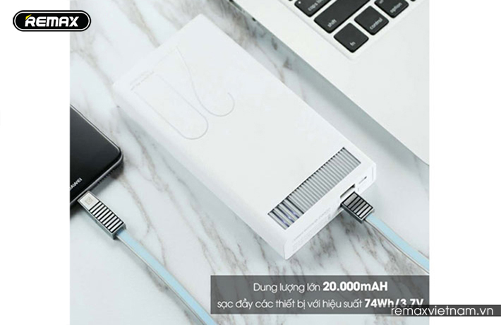 Pin sạc dự phòng thiết kế sang trọng Remax RPL - 58 20000mAh 2