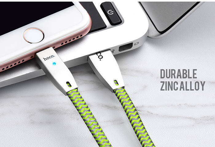 Dây cáp sạc tự ngắt Hoco U11 Lightning cho iphone 13