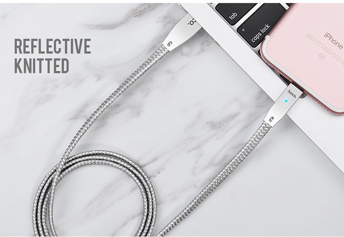 Dây cáp sạc tự ngắt Hoco U11 Lightning cho iphone 14