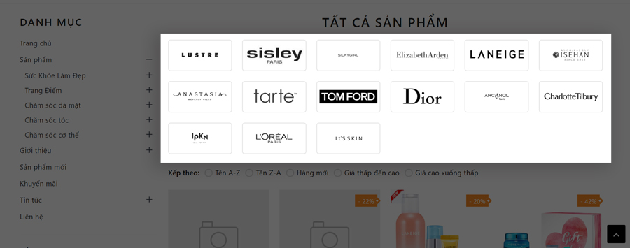 Evo Mỹ Phẩm Thương hiệu