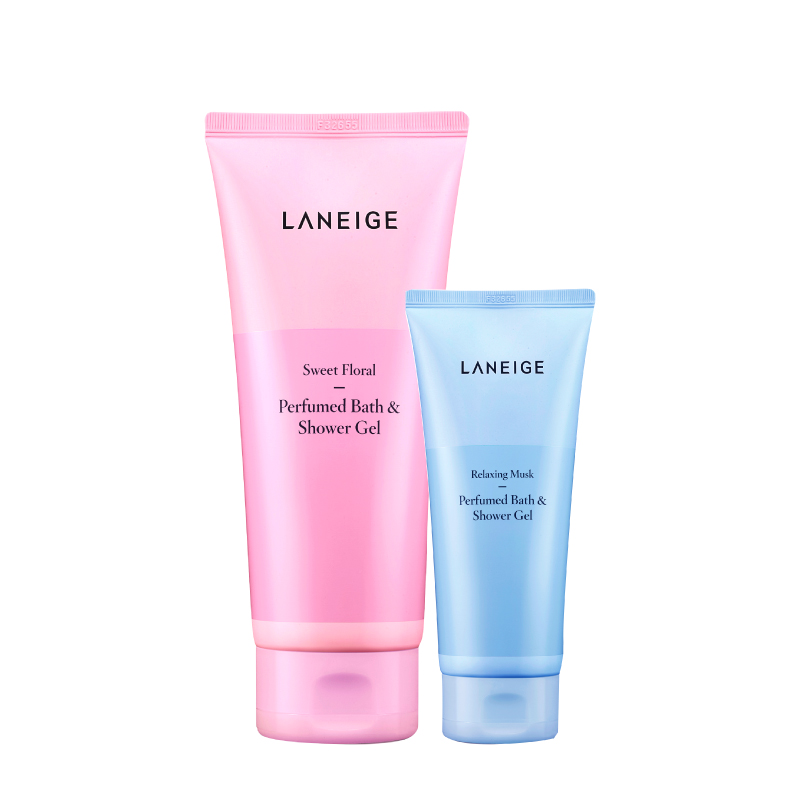 Bộ sữa tắm gel hương nước hoa Laneige Sweet Floral
