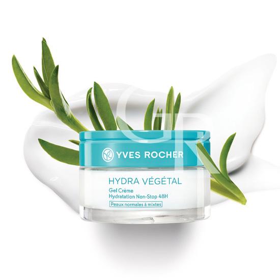 Kem dưỡng ẩm Yves Rocher 48H Non stop Moisturizing Gel Cream 50ml