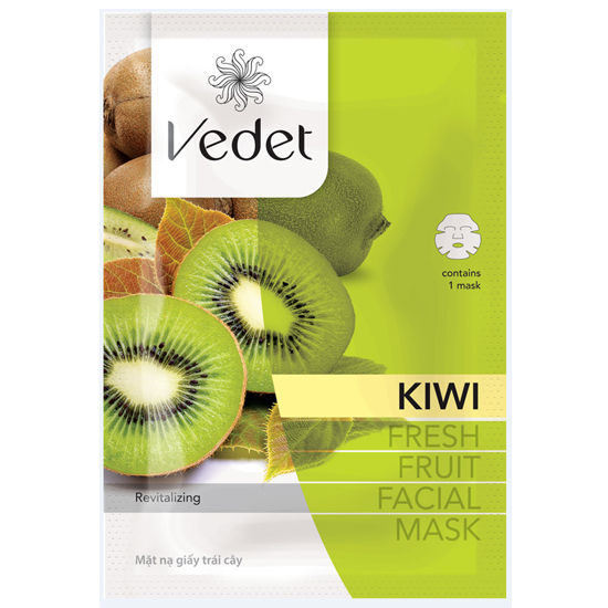 Mặt nạ giấy trái cây Kiwi-25g