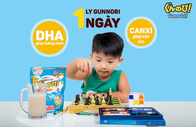 Bột Gunnobi - Sản phẩm tăng chiều cao và trí não - SỐ 1 NHẬT BẢN - HÀNG NHẬT NỘI ĐỊA HARUKO