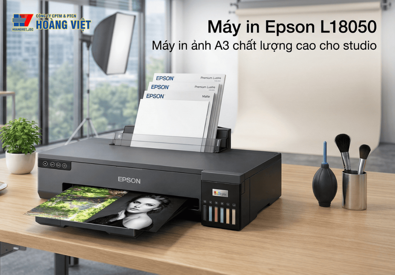 Máy in Epson L18050 - Máy in ảnh A3 chất lượng cao cho studio