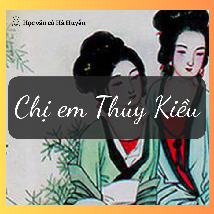 Chân dung Thúy Vân và Thúy Kiều