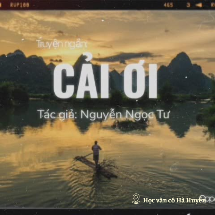Tác phẩm Cải ơi từ thi pháp điểm nhìn phần 2