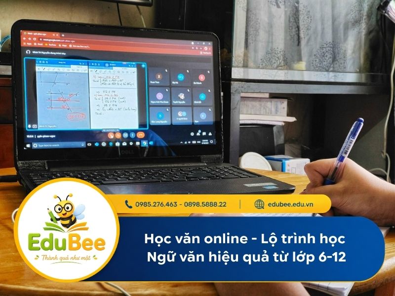 Học văn online - Lộ trình học Ngữ văn hiệu quả từ lớp 6-12