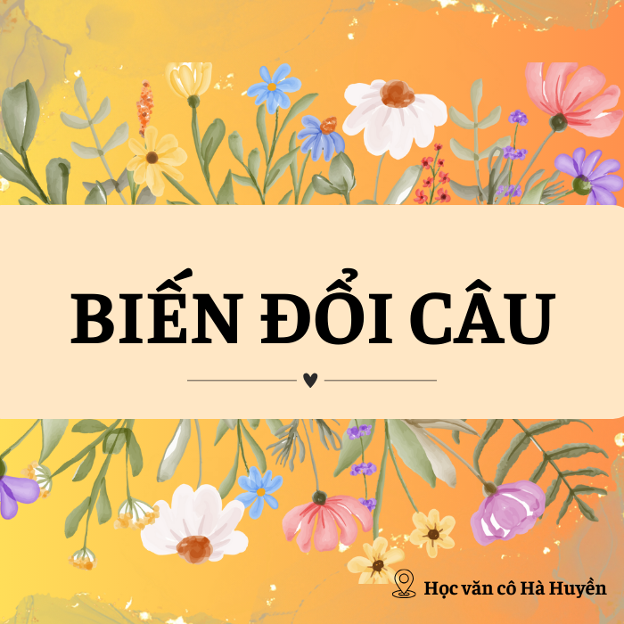 Biến đổi câu
