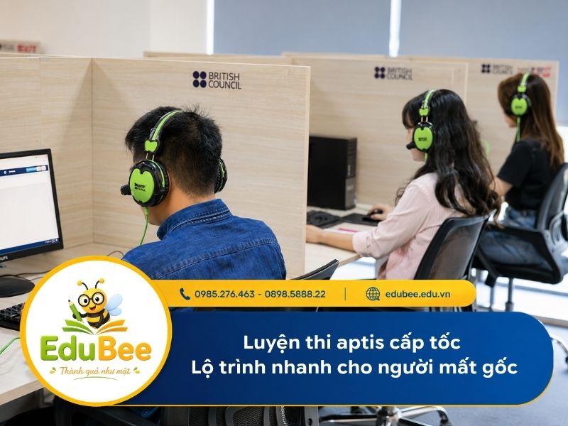 Luyện thi Aptis - Lộ trình học nhanh cho người mất gốc