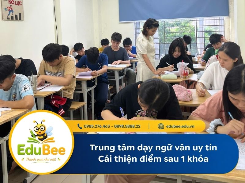 Trung tâm dạy ngữ văn uy tín – Cải thiện điểm sau 1 khóa