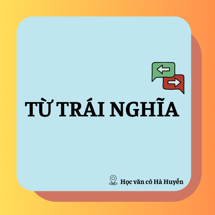Từ trái nghĩa