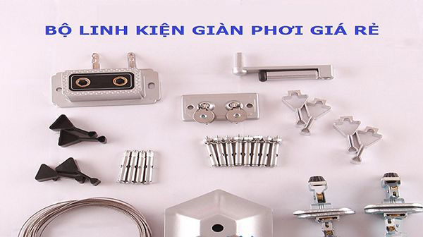 Bộ linh kiện lắp đặt giàn phơi thông minh giá rẻ