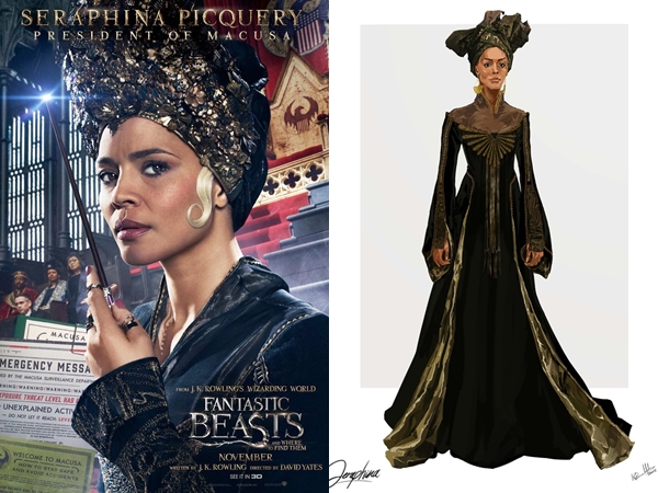 KHÁM PHÁ THỜI TRANG PHÙ THỦY TRONG THẾ GIỚI PHÉP THUẬT FANTASTIC BEASTS