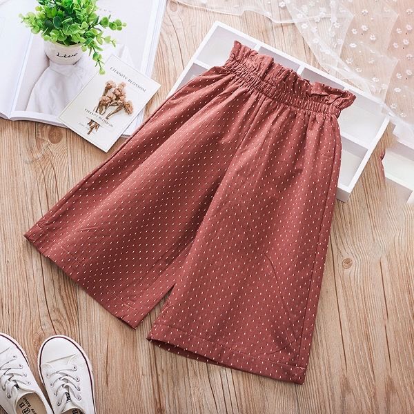 Quần ống rộng lửng phối khuy 2 túi, quần váy dáng rộng chất kaki cá tính |  Shopee Việt Nam