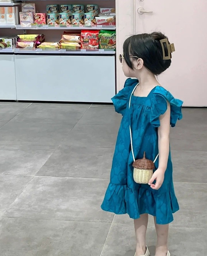 Váy bé gái mùa hè 2019 trẻ em mới mùa hè voan trẻ em váy đầm