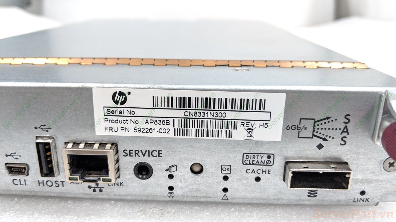 Mô đun điều khiển Module Controller HP MSA P2000 G3 2 port FC 8G AP836B ...